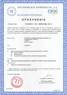 Certifikát