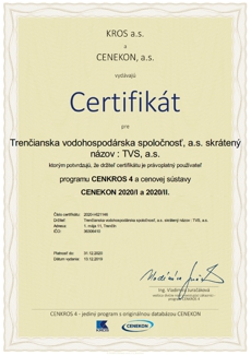 Certifikát