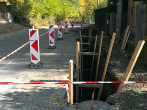 Oprava kanalizácie Trenčianske Teplice
