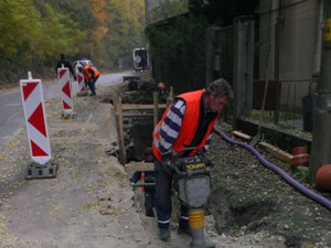 Oprava kanalizácie Trenčianske Teplice